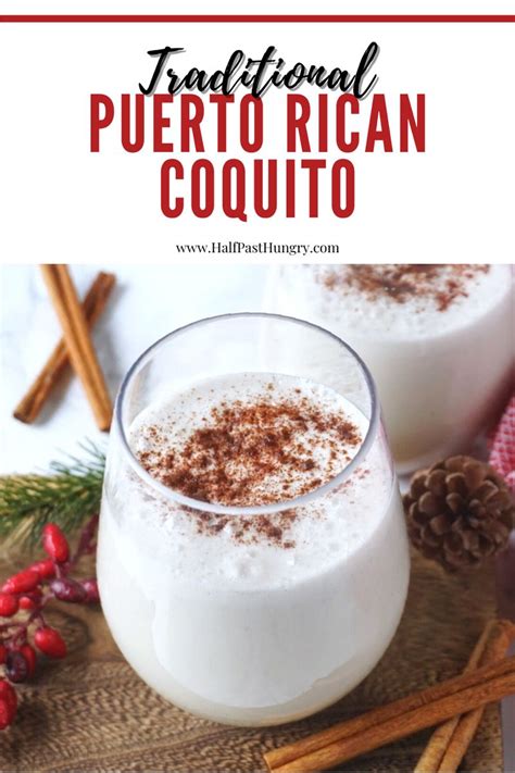 cohito|How To Make Coquito (Traditional Puerto Rican。